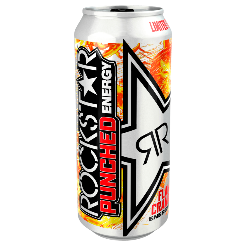 Rockstar Punched Energy Flaming Cranberry 0,5l